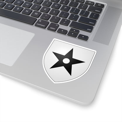 Armorial Assheton of Downham Hall Barons Clitheroe (England) (Coat of Arms) STICKER Vinyl Kiss-Cut Decal