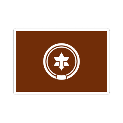 Flag of Matsumoto Nagano (Japan) STICKER Vinyl Kiss-Cut Decal