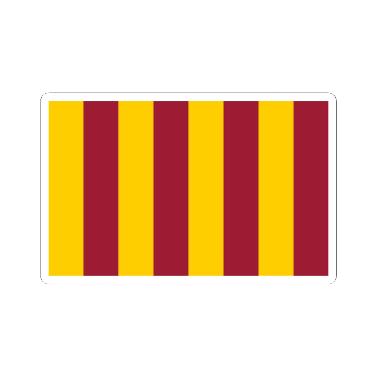 Flag of Northumbria (England) STICKER Vinyl Kiss-Cut Decal