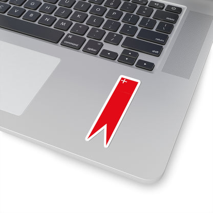 SZ Oriflamme (Switzerland) STICKER Vinyl Kiss-Cut Decal