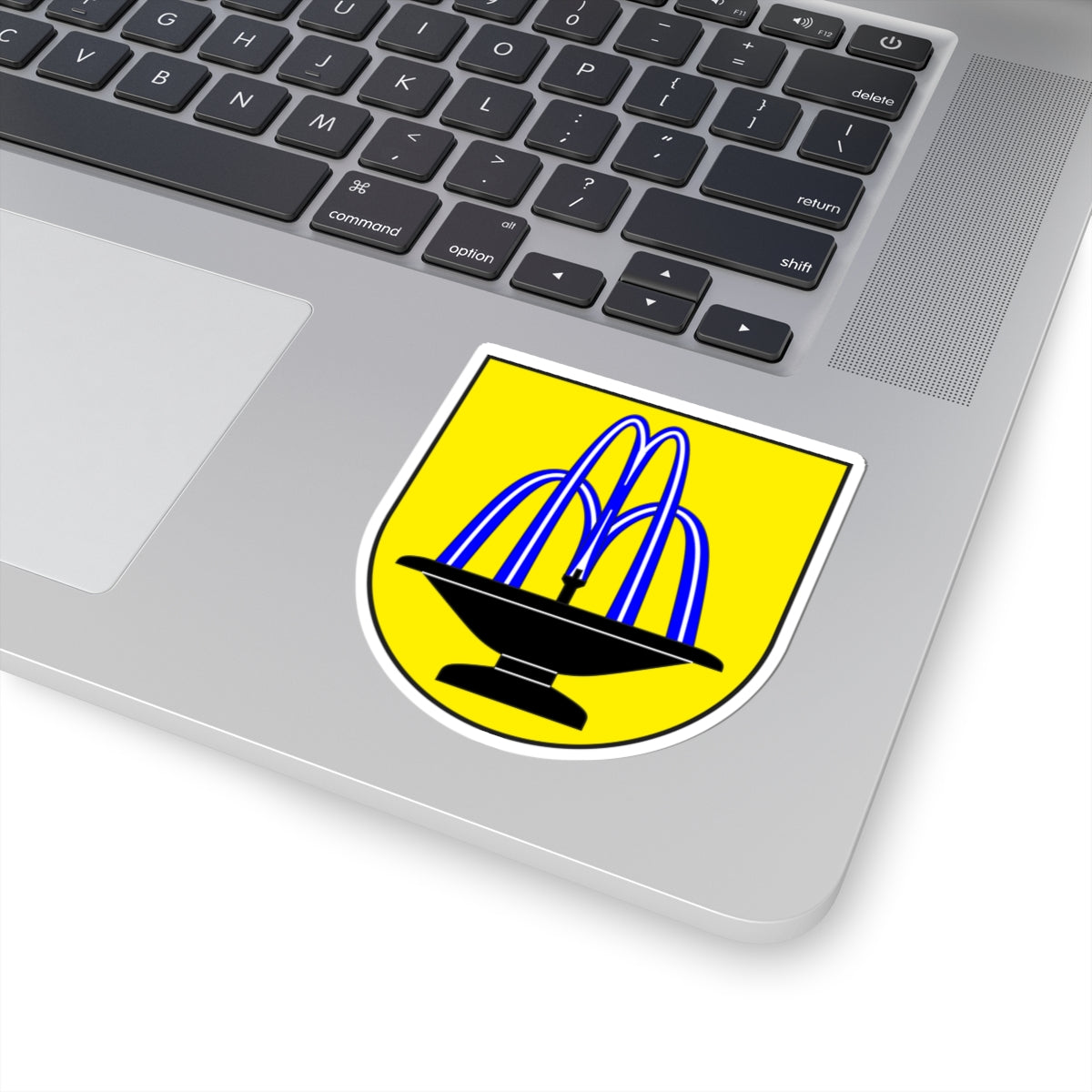 Scuol wappen (Switzerland) (Coat of Arms) STICKER Vinyl Kiss-Cut Decal