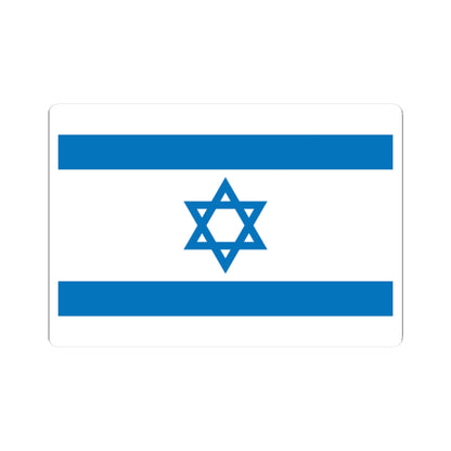 Flag of Israel Pale Blue 3-2 (Israel) STICKER Vinyl Kiss-Cut Decal