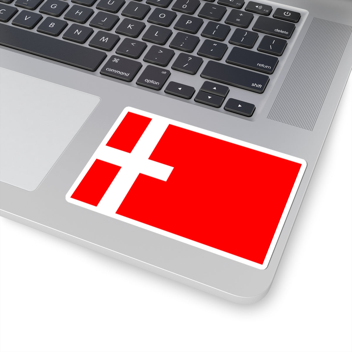 Drapeau de Montmelian (France) STICKER Vinyl Kiss-Cut Decal