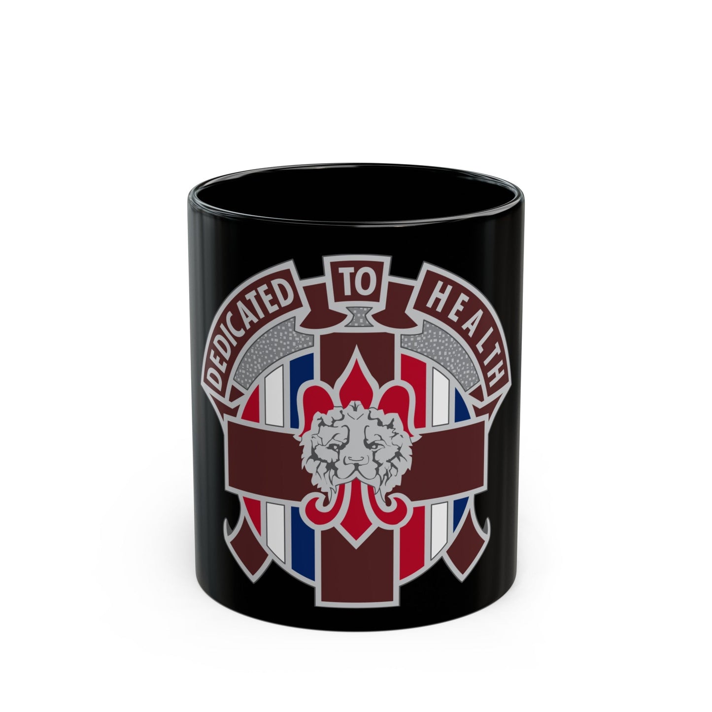 807 Medical Brigade 2 (U.S. Army) Black Coffee Mug-11oz-The Sticker Space