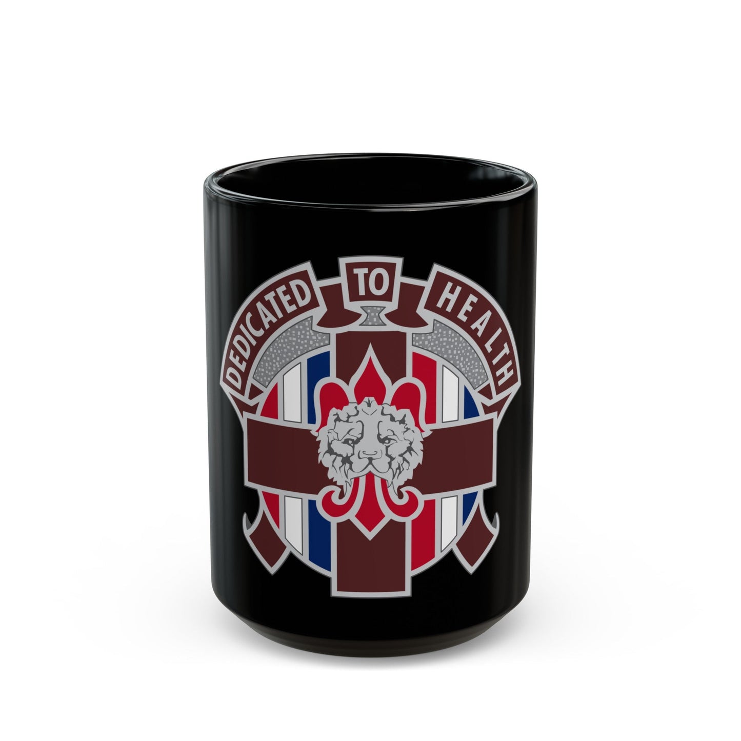 807 Medical Brigade 2 (U.S. Army) Black Coffee Mug-15oz-The Sticker Space