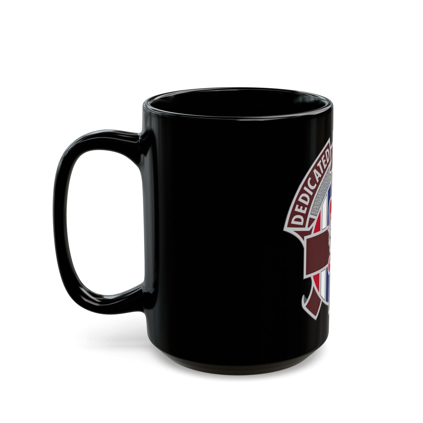 807 Medical Brigade 2 (U.S. Army) Black Coffee Mug-The Sticker Space