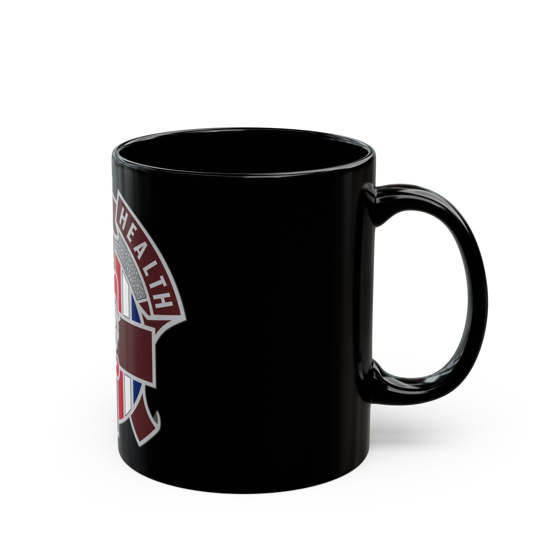 807 Medical Brigade 2 (U.S. Army) Black Coffee Mug-The Sticker Space