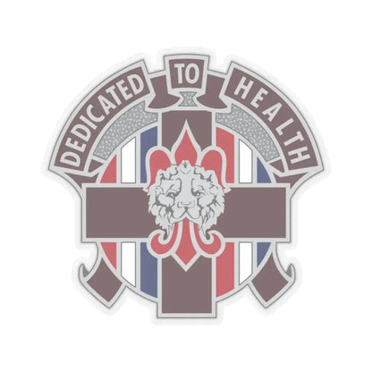 807 Medical Brigade 2 (U.S. Army) STICKER Vinyl Kiss-Cut Decal 2 Inch Transparent - The Sticker Space