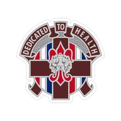 807 Medical Brigade 2 (U.S. Army) Transparent STICKER Die-Cut Vinyl Decal 2 Inch - The Sticker Space