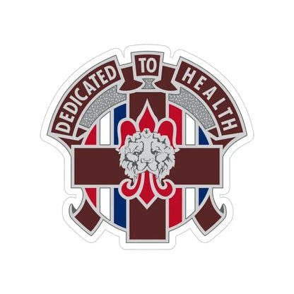 807 Medical Brigade 2 (U.S. Army) Transparent STICKER Die-Cut Vinyl Decal - The Sticker Space
