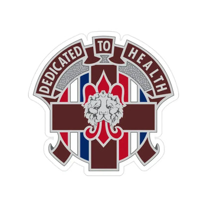 807 Medical Brigade 2 (U.S. Army) Transparent STICKER Die-Cut Vinyl Decal - The Sticker Space