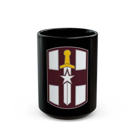 807 Medical Brigade 3 (U.S. Army) Black Coffee Mug-15oz-The Sticker Space