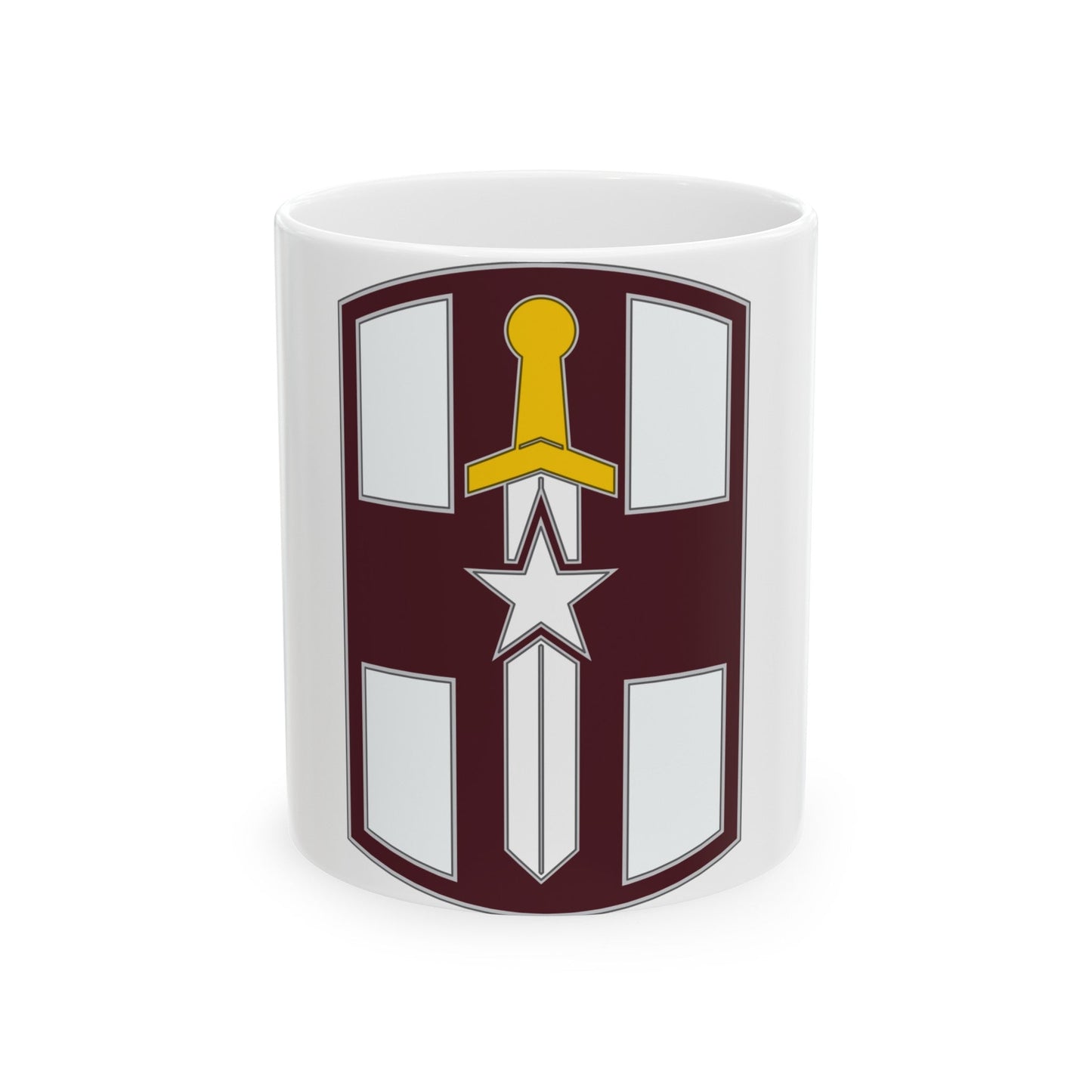 807 Medical Brigade 3 (U.S. Army) White Coffee Mug-11oz-The Sticker Space