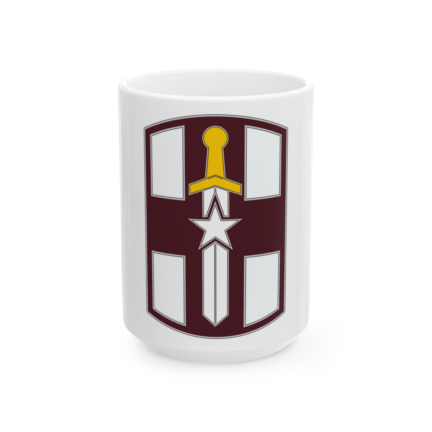 807 Medical Brigade 3 (U.S. Army) White Coffee Mug-15oz-The Sticker Space