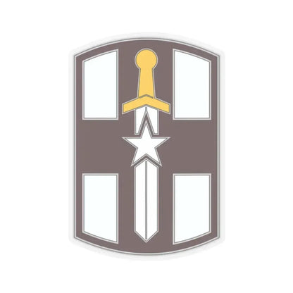 807 Medical Brigade 3 (U.S. Army) STICKER Vinyl Kiss-Cut Decal 2 Inch Transparent - The Sticker Space