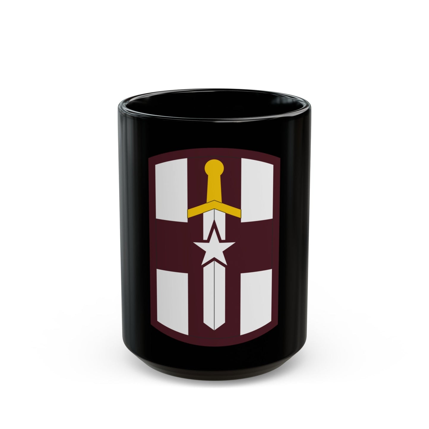 807 Medical Brigade (U.S. Army) Black Coffee Mug-15oz-The Sticker Space