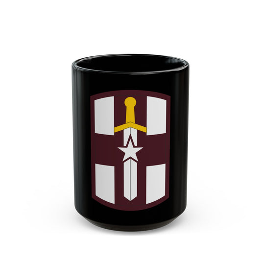 807 Medical Brigade (U.S. Army) Black Coffee Mug-15oz-The Sticker Space