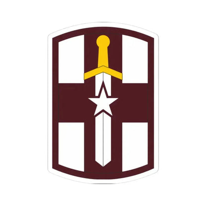 807 Medical Brigade (U.S. Army) STICKER Vinyl Kiss-Cut Decal 3 Inch White - The Sticker Space