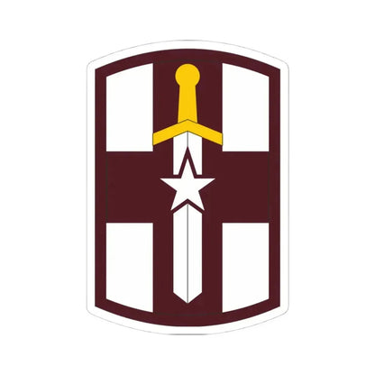 807 Medical Brigade (U.S. Army) STICKER Vinyl Kiss-Cut Decal 4 Inch White - The Sticker Space