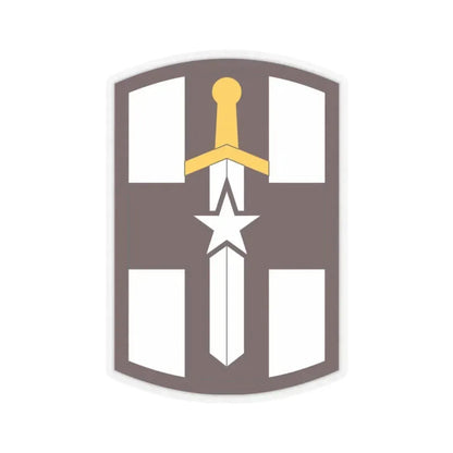807 Medical Brigade (U.S. Army) STICKER Vinyl Kiss-Cut Decal 6 Inch Transparent - The Sticker Space