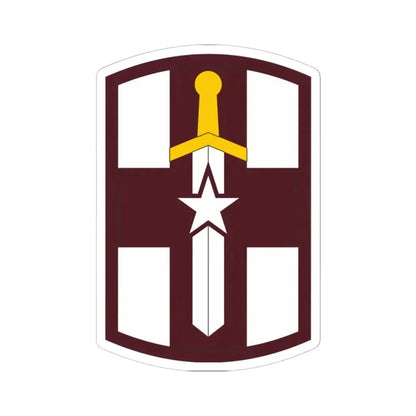 807 Medical Brigade (U.S. Army) STICKER Vinyl Kiss-Cut Decal 6 Inch White - The Sticker Space
