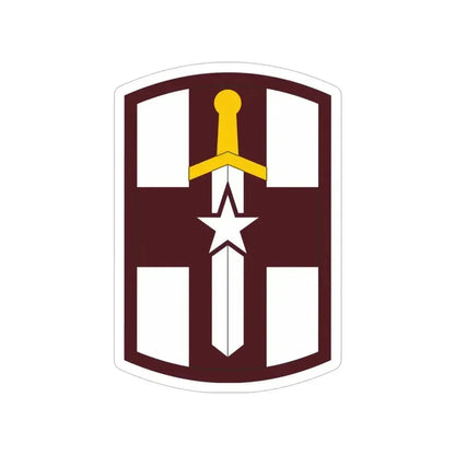 807 Medical Brigade (U.S. Army) Transparent STICKER Die-Cut Vinyl Decal 5 Inch - The Sticker Space