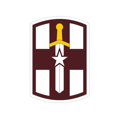 807 Medical Brigade (U.S. Army) Transparent STICKER Die-Cut Vinyl Decal 6 Inch - The Sticker Space