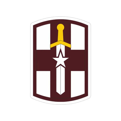 807 Medical Brigade (U.S. Army) Transparent STICKER Die-Cut Vinyl Decal - The Sticker Space