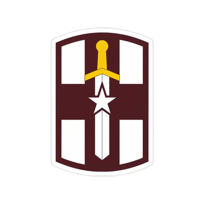 807 Medical Brigade (U.S. Army) Transparent STICKER Die-Cut Vinyl Decal - The Sticker Space