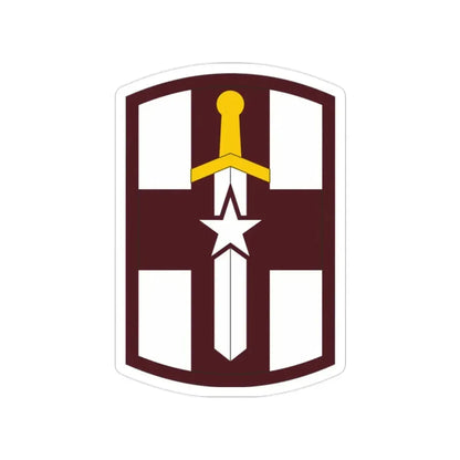807 Medical Brigade (U.S. Army) Transparent STICKER Die-Cut Vinyl Decal - The Sticker Space