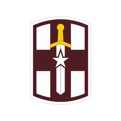 807 Medical Brigade (U.S. Army) Transparent STICKER Die-Cut Vinyl Decal - The Sticker Space