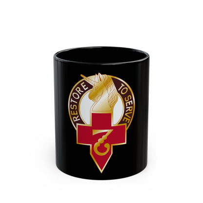 807 Surgical Hospital (U.S. Army) Black Coffee Mug-11oz-The Sticker Space