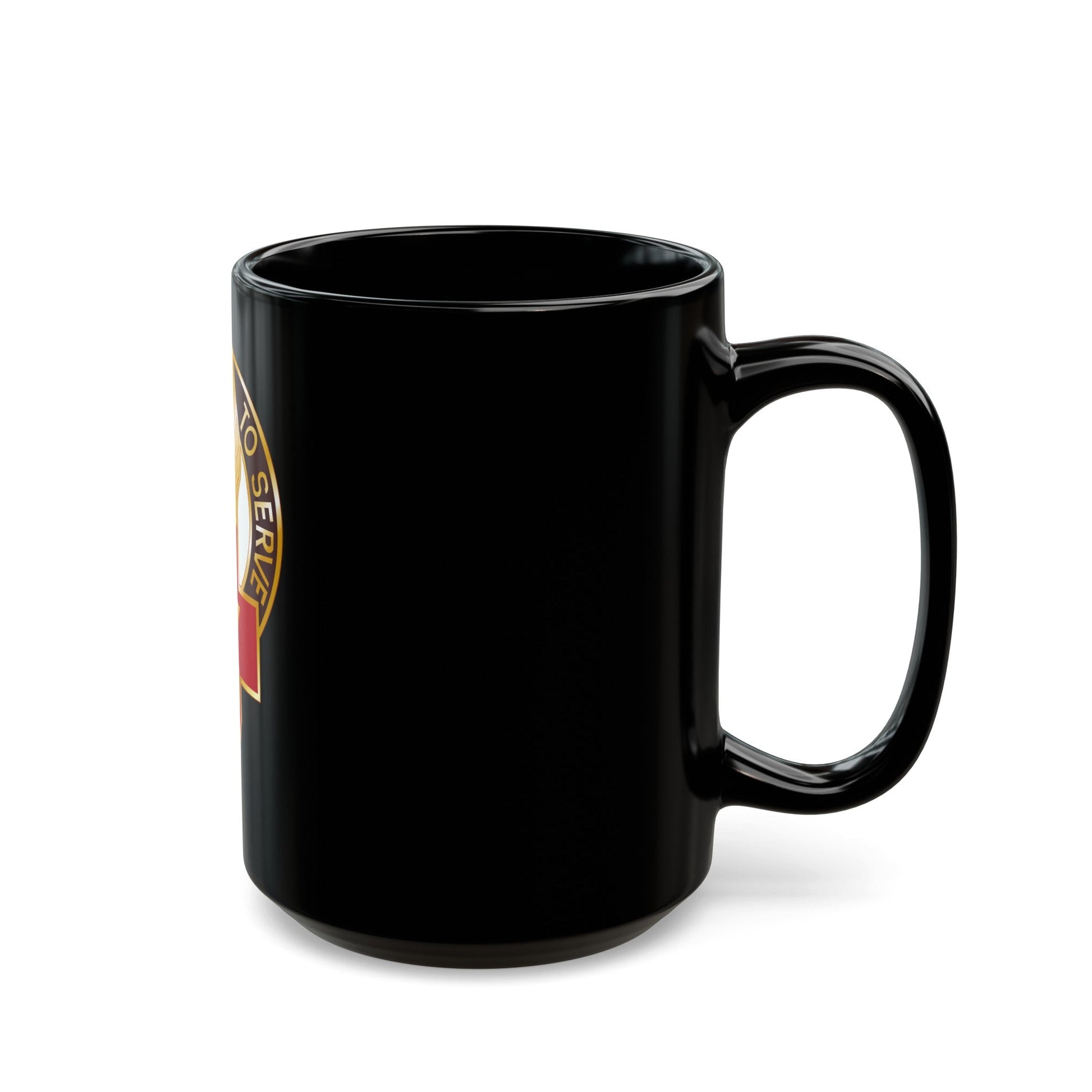 807 Surgical Hospital (U.S. Army) Black Coffee Mug-The Sticker Space