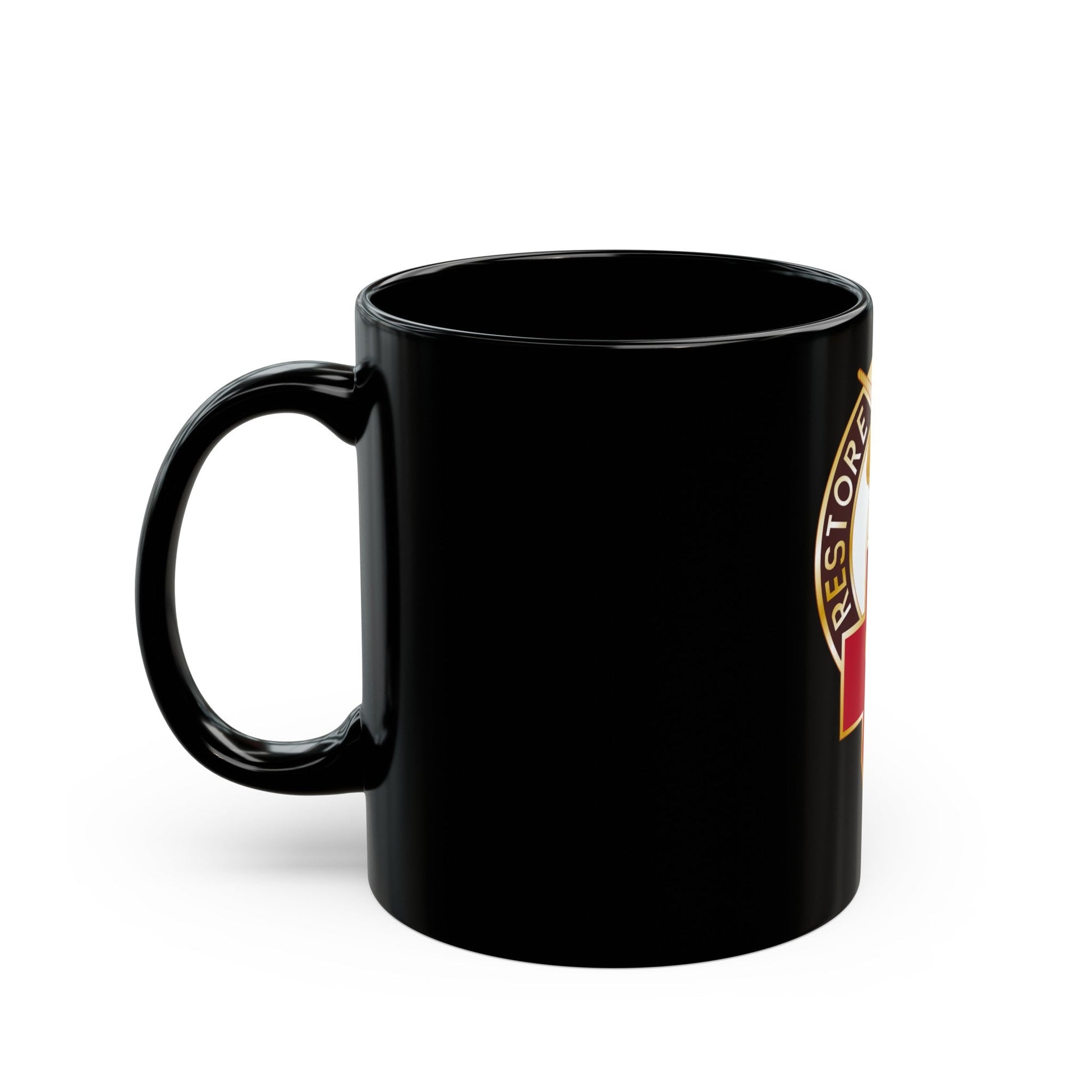 807 Surgical Hospital (U.S. Army) Black Coffee Mug-The Sticker Space