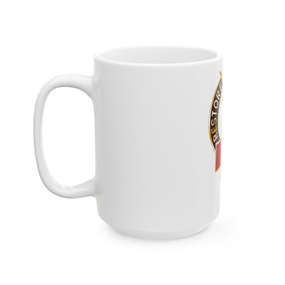 807 Surgical Hospital (U.S. Army) White Coffee Mug-The Sticker Space