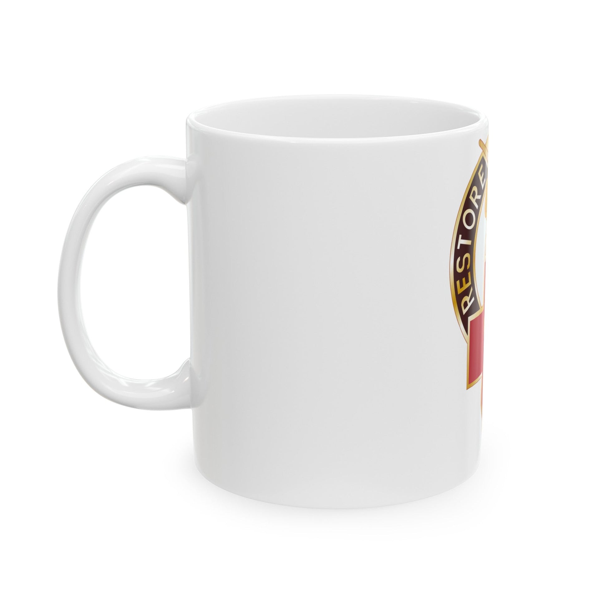 807 Surgical Hospital (U.S. Army) White Coffee Mug-The Sticker Space