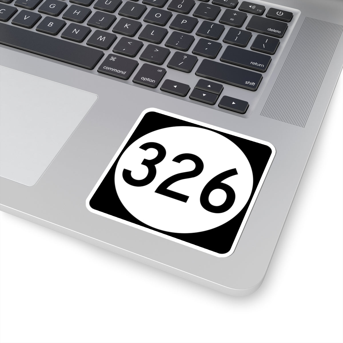 PR tertiary 326 (Puerto Rico) (Road Sign) STICKER Vinyl Kiss-Cut Decal
