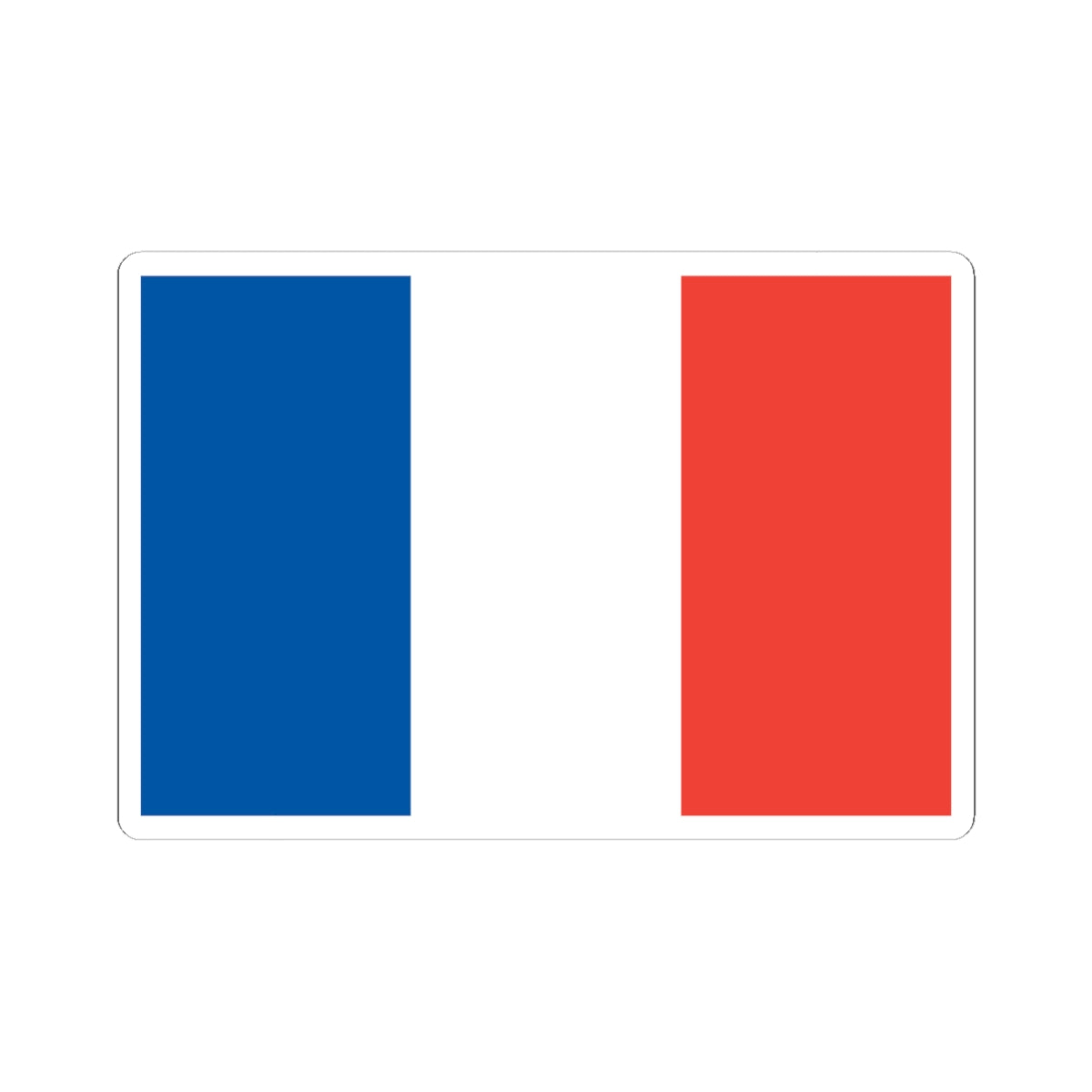 Flag of France alternative version (France) STICKER Vinyl Kiss-Cut Decal