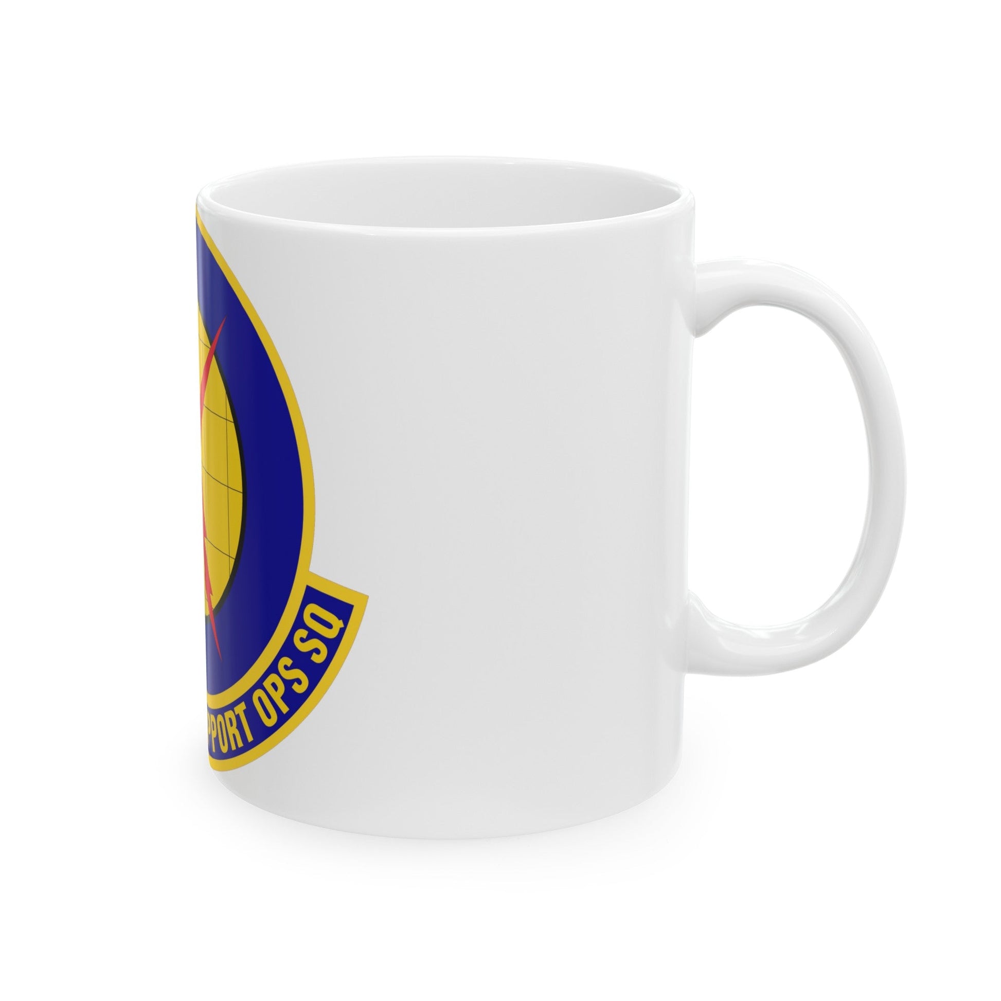 807th Expeditionary Air Support Operations Squadron (U.S. Air Force) White Coffee Mug-The Sticker Space