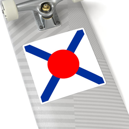 Flag of Japan Customs 1871-1873 (Japan) STICKER Vinyl Kiss-Cut Decal