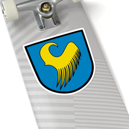 Baldramsdorf CoA (Austria) (Coat of Arms) STICKER Vinyl Kiss-Cut Decal