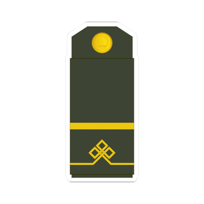 02 Mongolian Army LCP (Mongolia) (Military Rank) STICKER Vinyl Kiss-Cut Decal