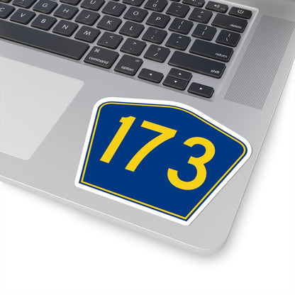 PR secondary 173 (Puerto Rico) (Road Sign) STICKER Vinyl Kiss-Cut Decal