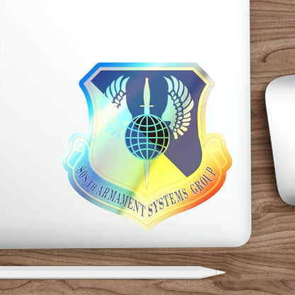 808th Armament Systems Group (U.S. Air Force) Holographic STICKER Die-Cut Vinyl Decal-The Sticker Space