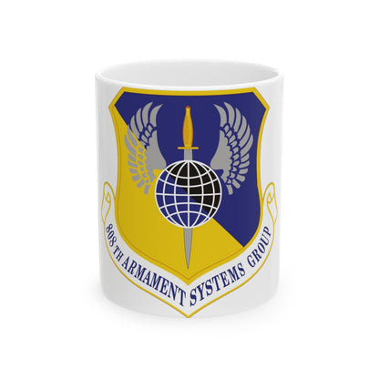 808th Armament Systems Group (U.S. Air Force) White Coffee Mug-11oz-The Sticker Space