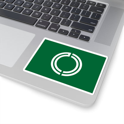 Flag of Rikubetsu Hokkaido (Japan) STICKER Vinyl Kiss-Cut Decal