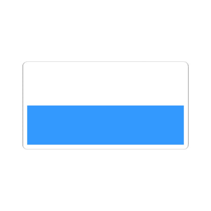 Flag of Moshensky rayon Novgorod oblast (Russia) STICKER Vinyl Kiss-Cut Decal