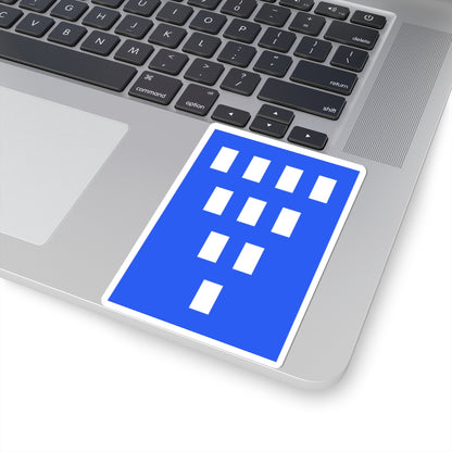 Flag of Evran (France) STICKER Vinyl Kiss-Cut Decal