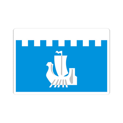 Flag of Podosinovsky rayon Kirov oblast (Russia) STICKER Vinyl Kiss-Cut Decal