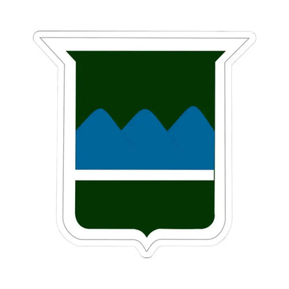 80th Inf Div SSI (U.S. Army) STICKER Vinyl Kiss-Cut Decal 3 Inch White - The Sticker Space